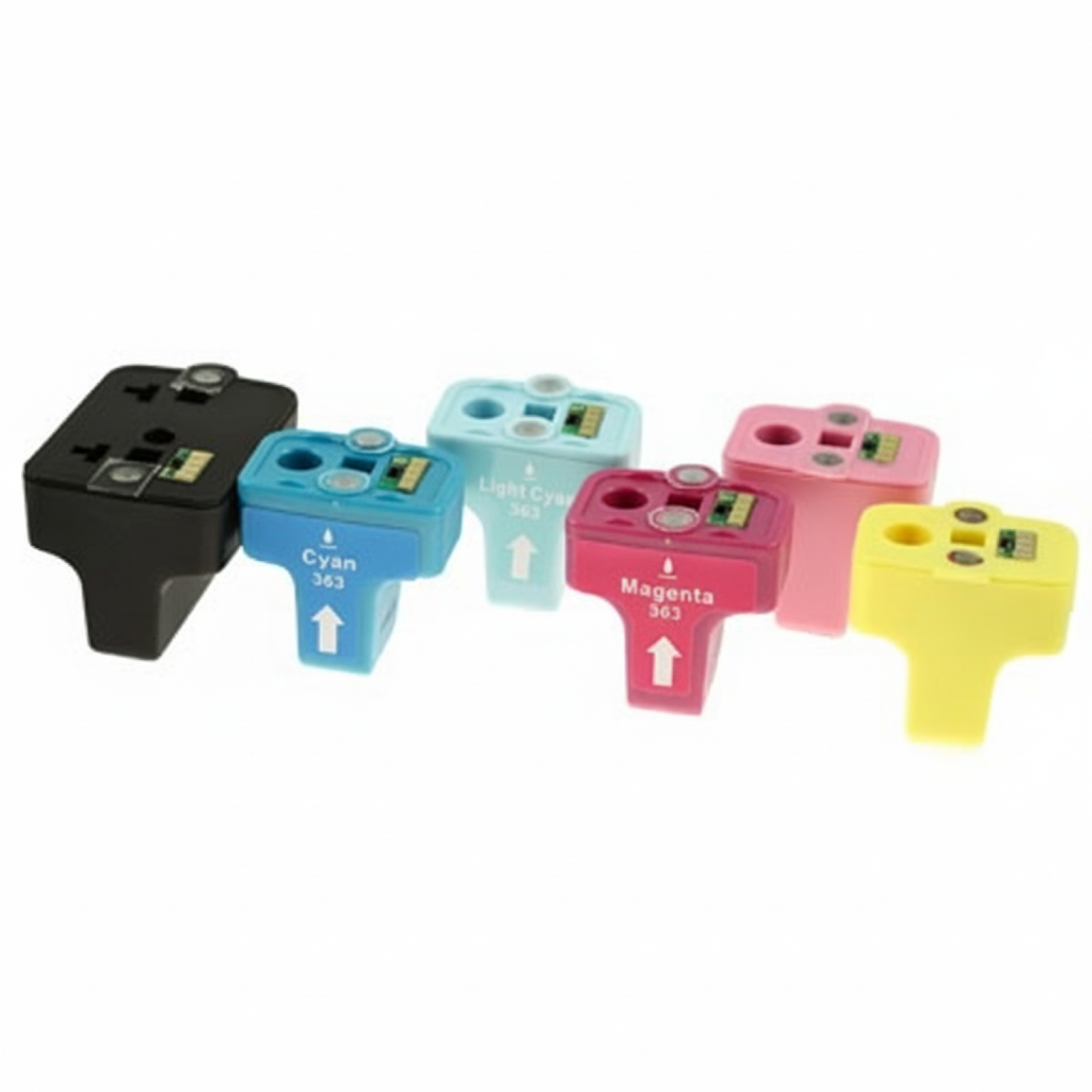 Compatible Ink Cartridges 363 CMYK+LC+LM for HP (Q7966EE) (multi pack)