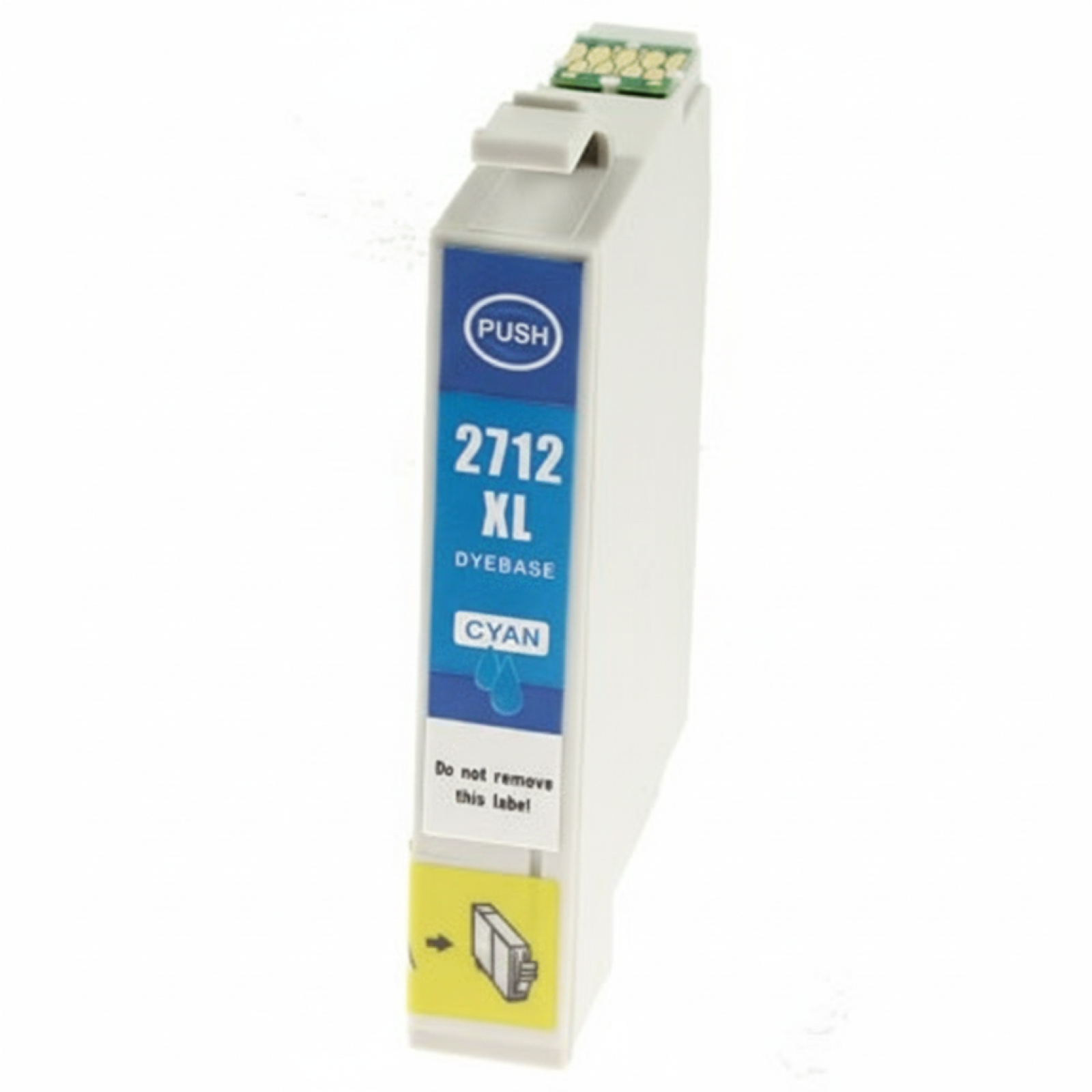 Compatible Ink Cartridge 27 XL for Epson (C13T271240) (Cyan)
