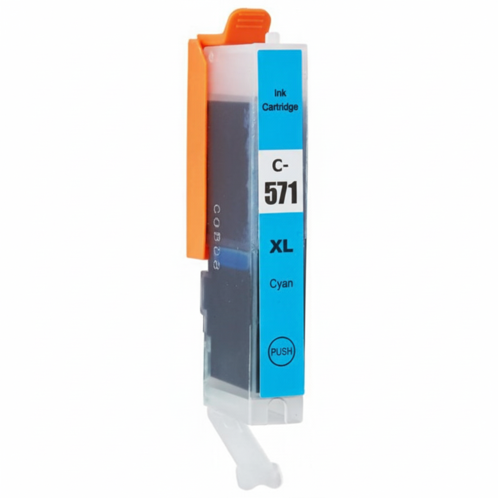Compatible Ink Cartridge CLI-571 C for Canon (0386C001) (Cyan)