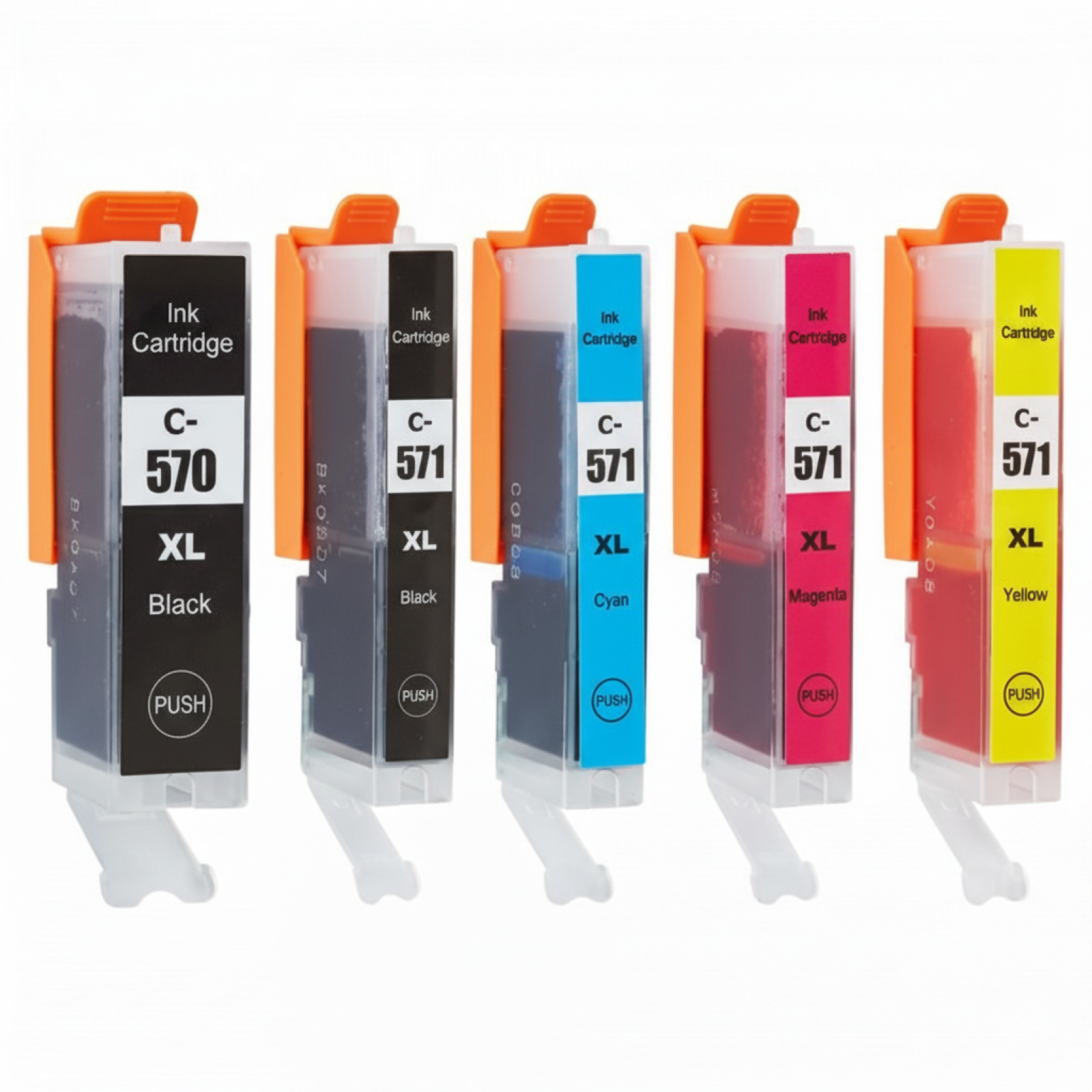 Compatible Ink Cartridges PGI-570 CLI-571 CMYK for Canon (0372C004) (multi pack)