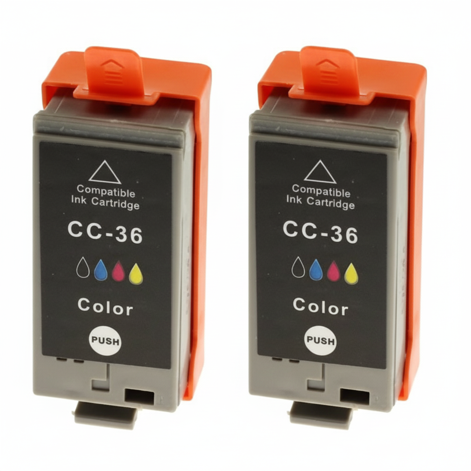 Compatible Ink Cartridges CLI-36 for Canon (1511B018) (Color) (2-pack)