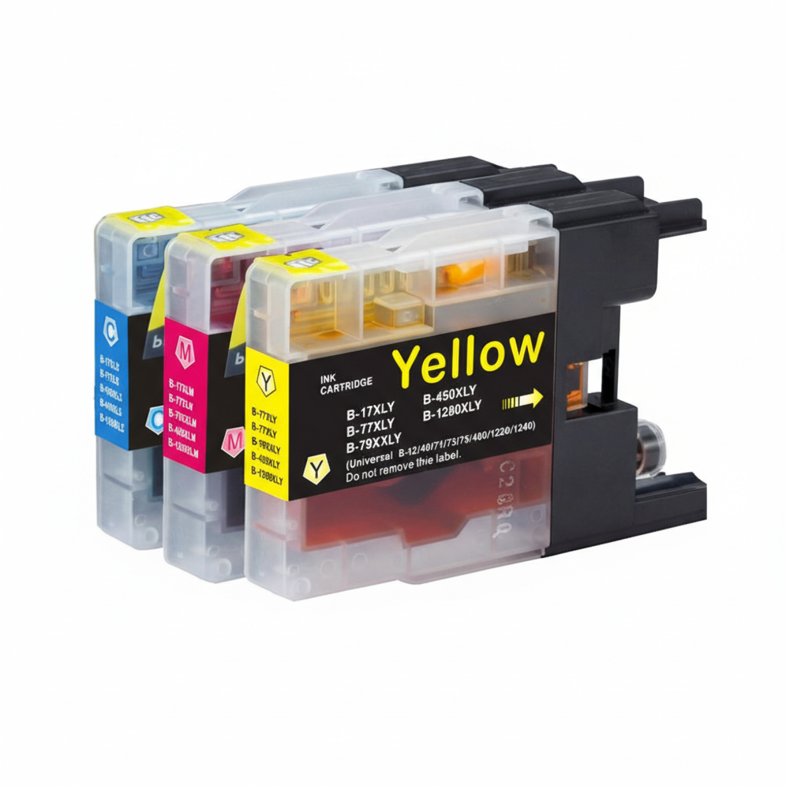 Compatible Ink Cartridges LC-1240 CMY for Brother (LC1240RBWBP) (3-pack)