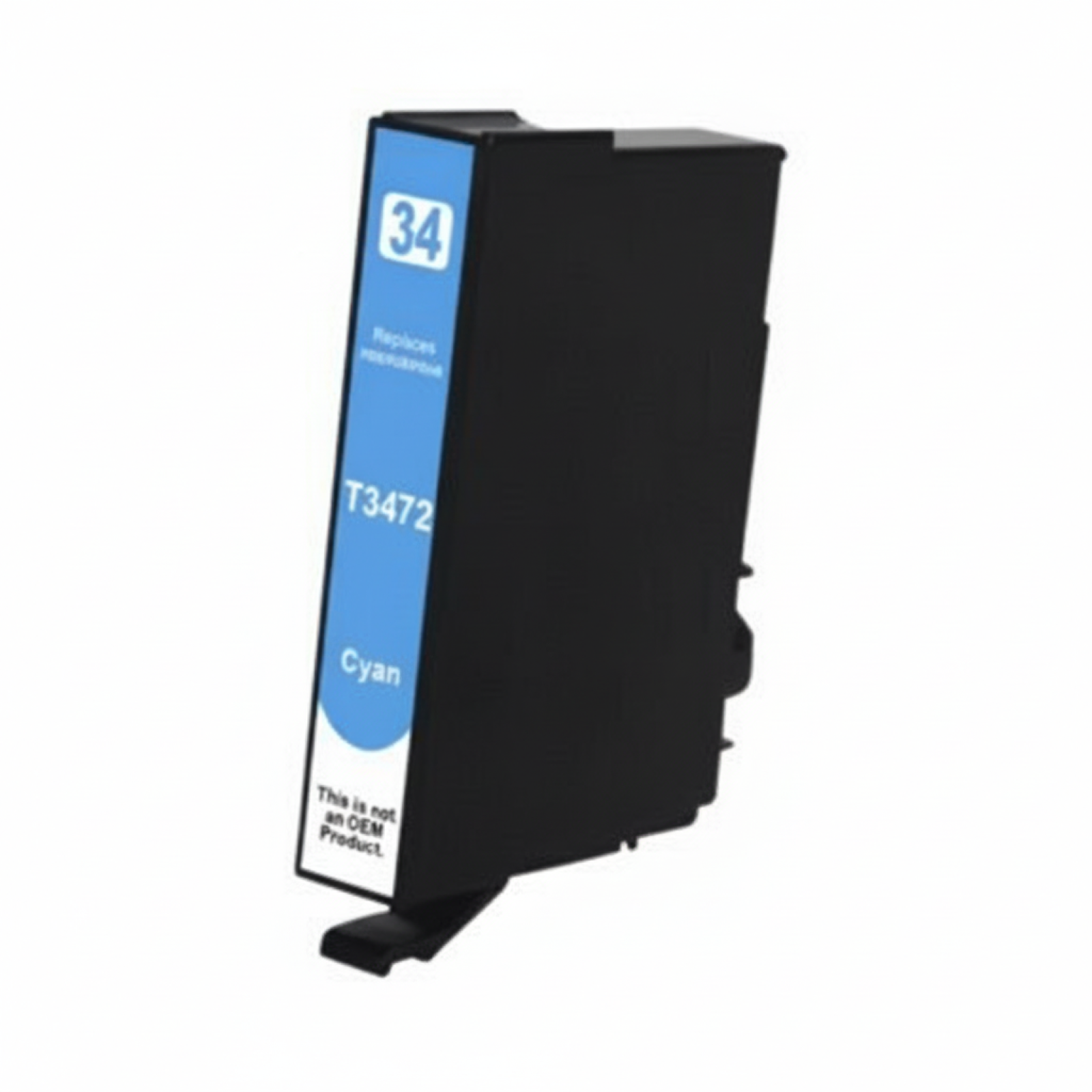 Compatible Ink Cartridge 34 XL for Epson (T3472) (Cyan)