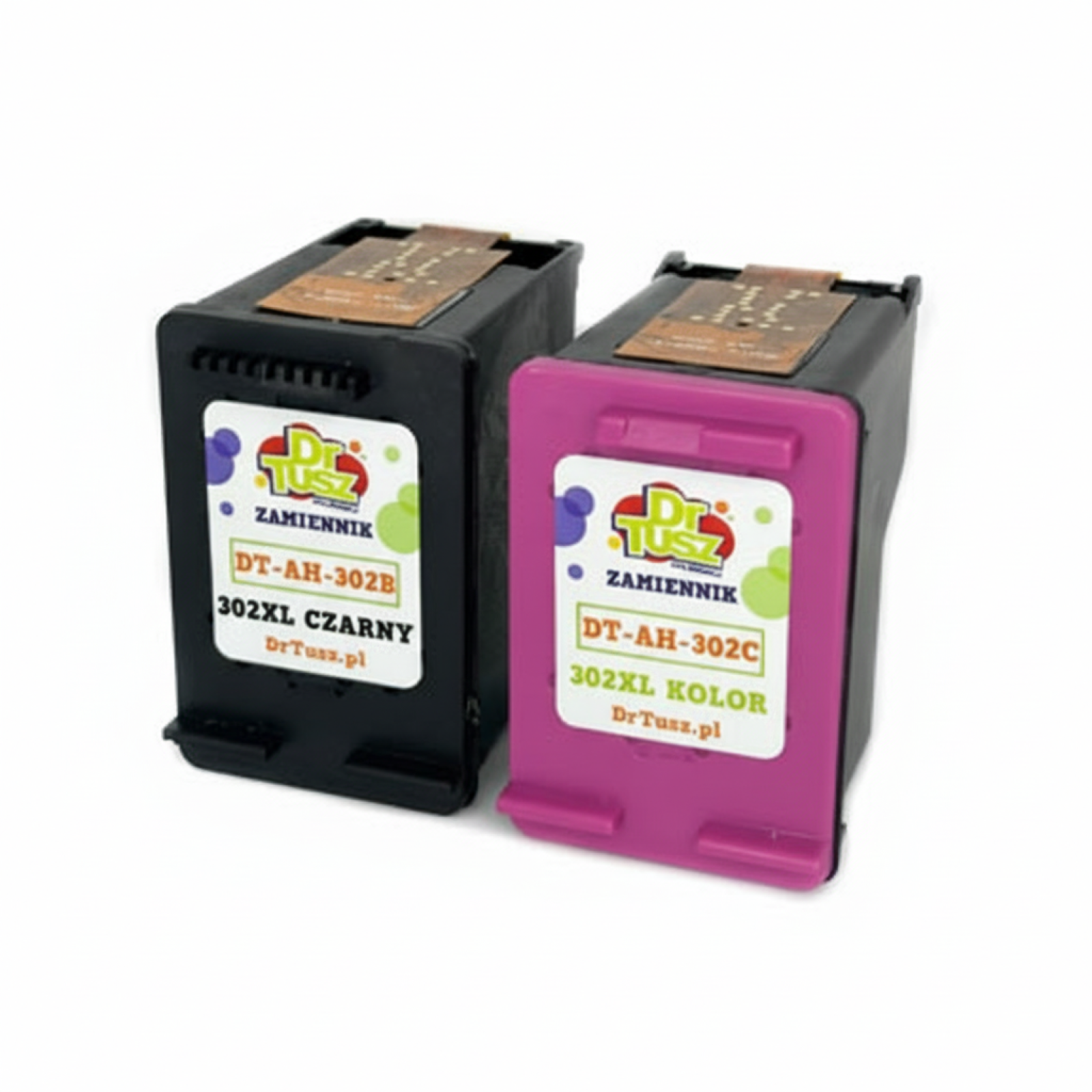 Compatible Ink Cartridges 302 XL BK + 302 XL C for HP (X4D37AE) (multi pack)