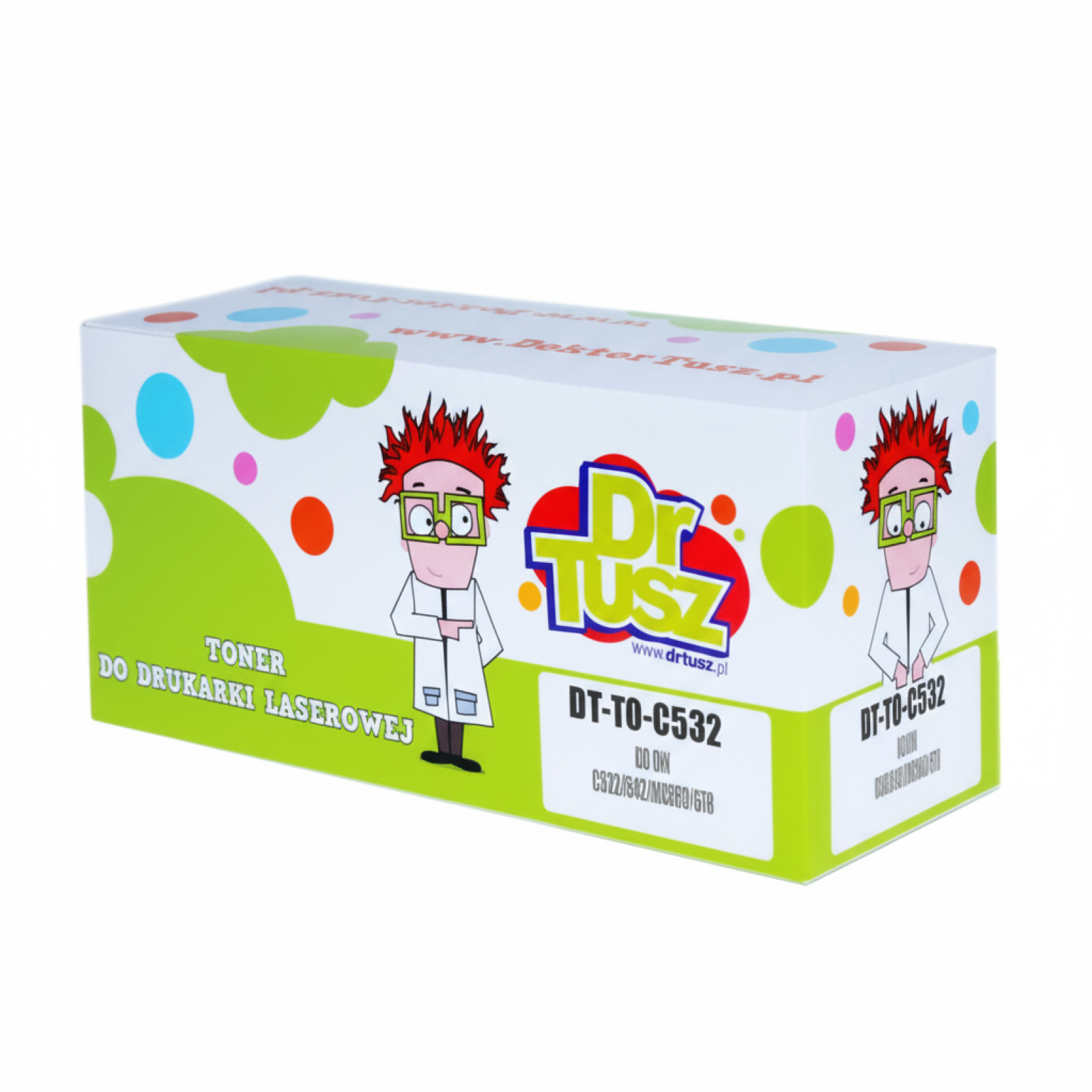 Compatible Toner C532 6K for Oki (46490605) (Yellow)