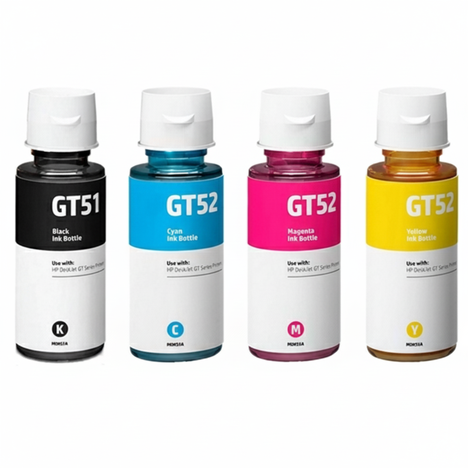 Compatible Ink Cartridges GT53 XL BK + GT52 CMY for HP (DT-AH-51 K) (multi pack)