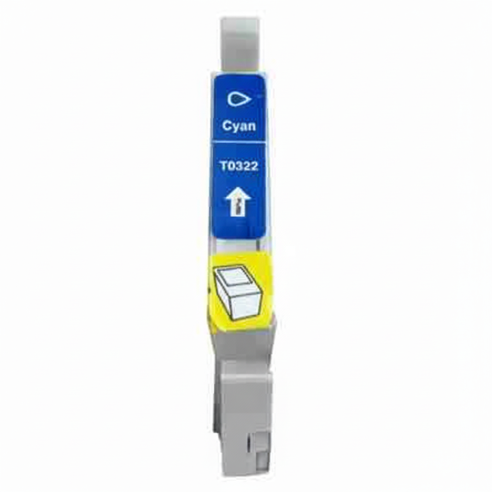 Compatible Ink Cartridge T0322 for Epson (C13T03224010) (Cyan)