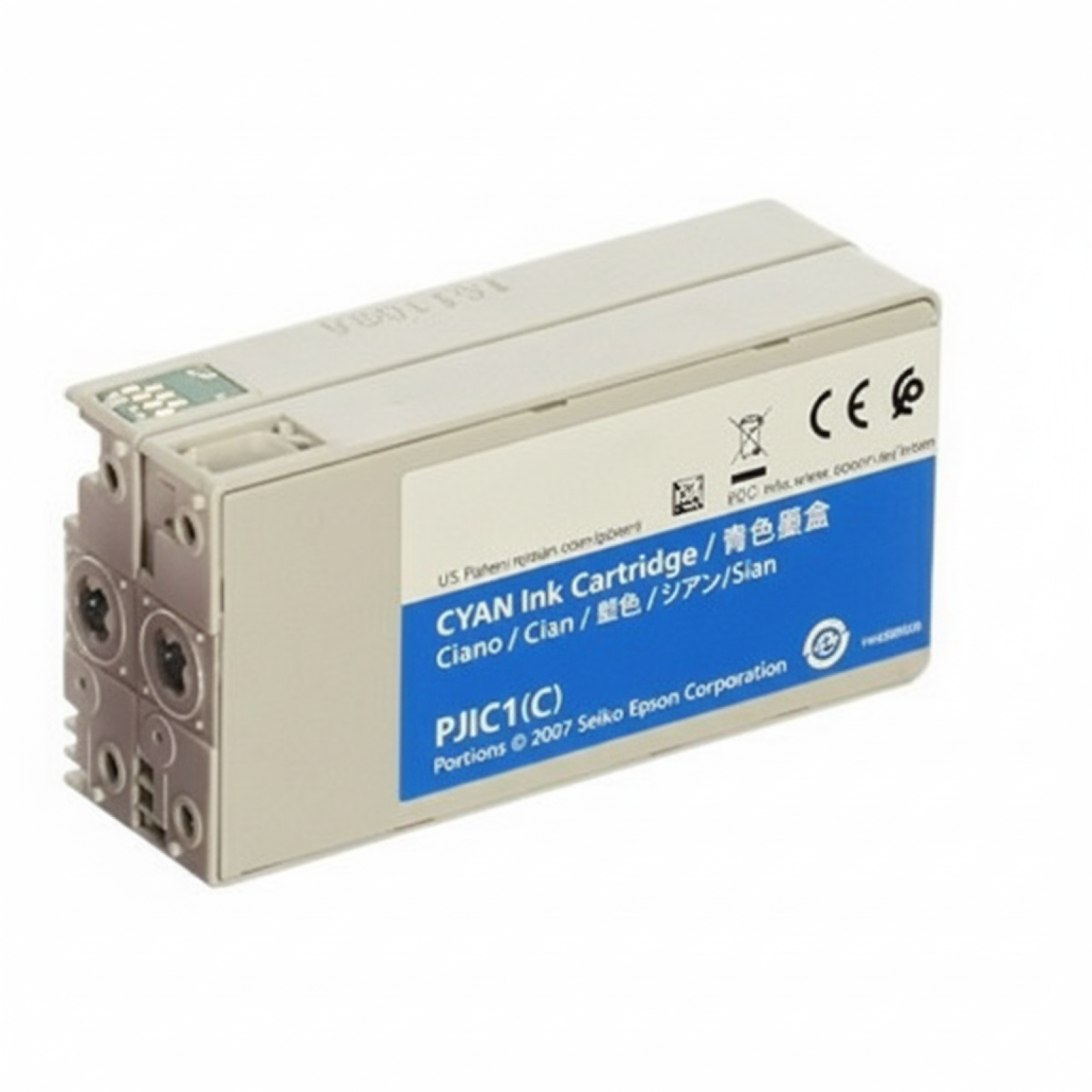 Compatible Ink Cartridge PJIC7(C) for Epson (PJIC1(C)) (Cyan)