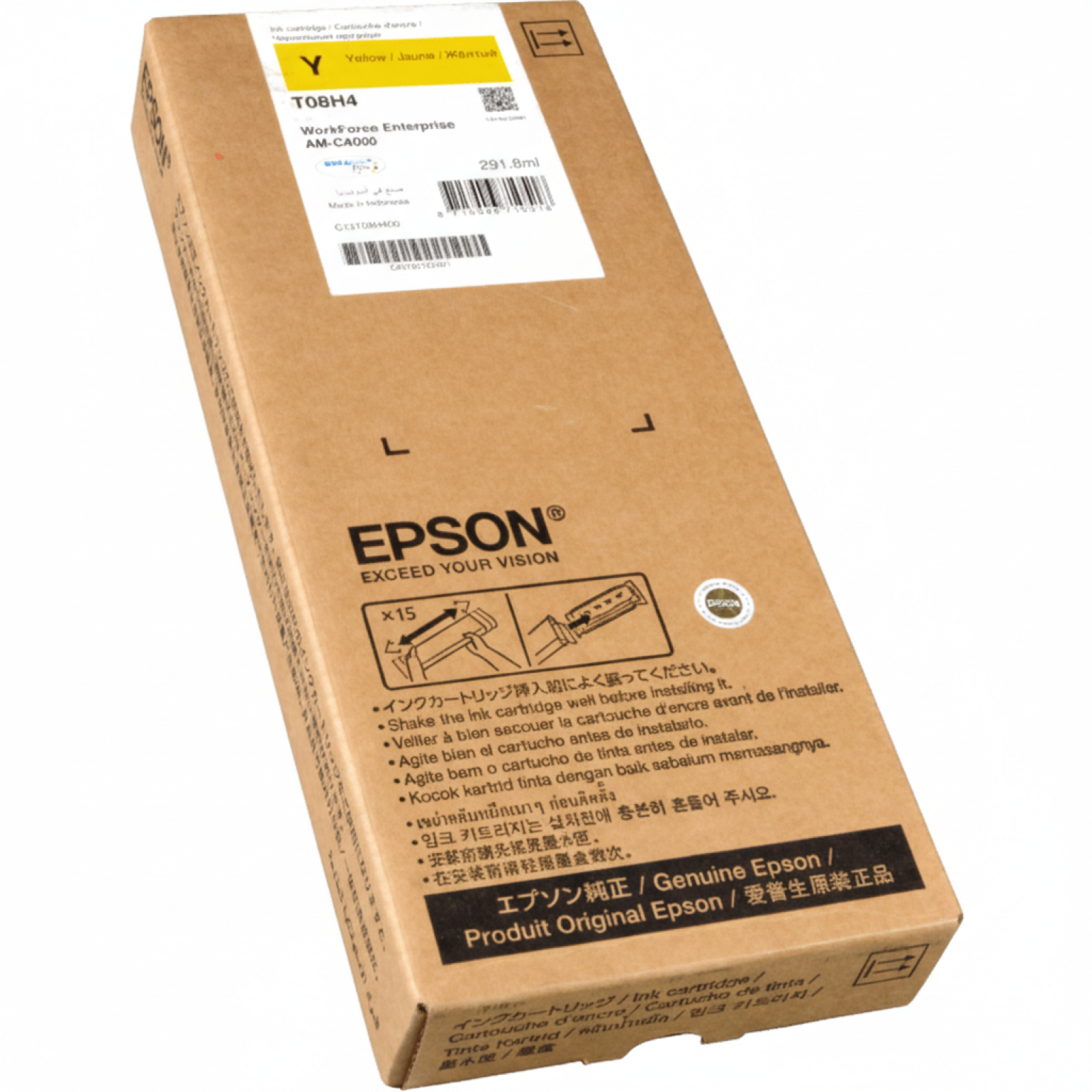 Original OEM Ink Cartridge Epson T08H4 (C13T08H400) (Yellow)