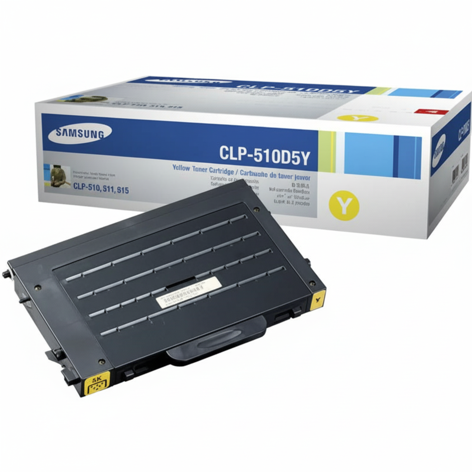 Original OEM Toner Samsung CLP-510D5Y 5K (CLP-510D5Y) (Yellow)