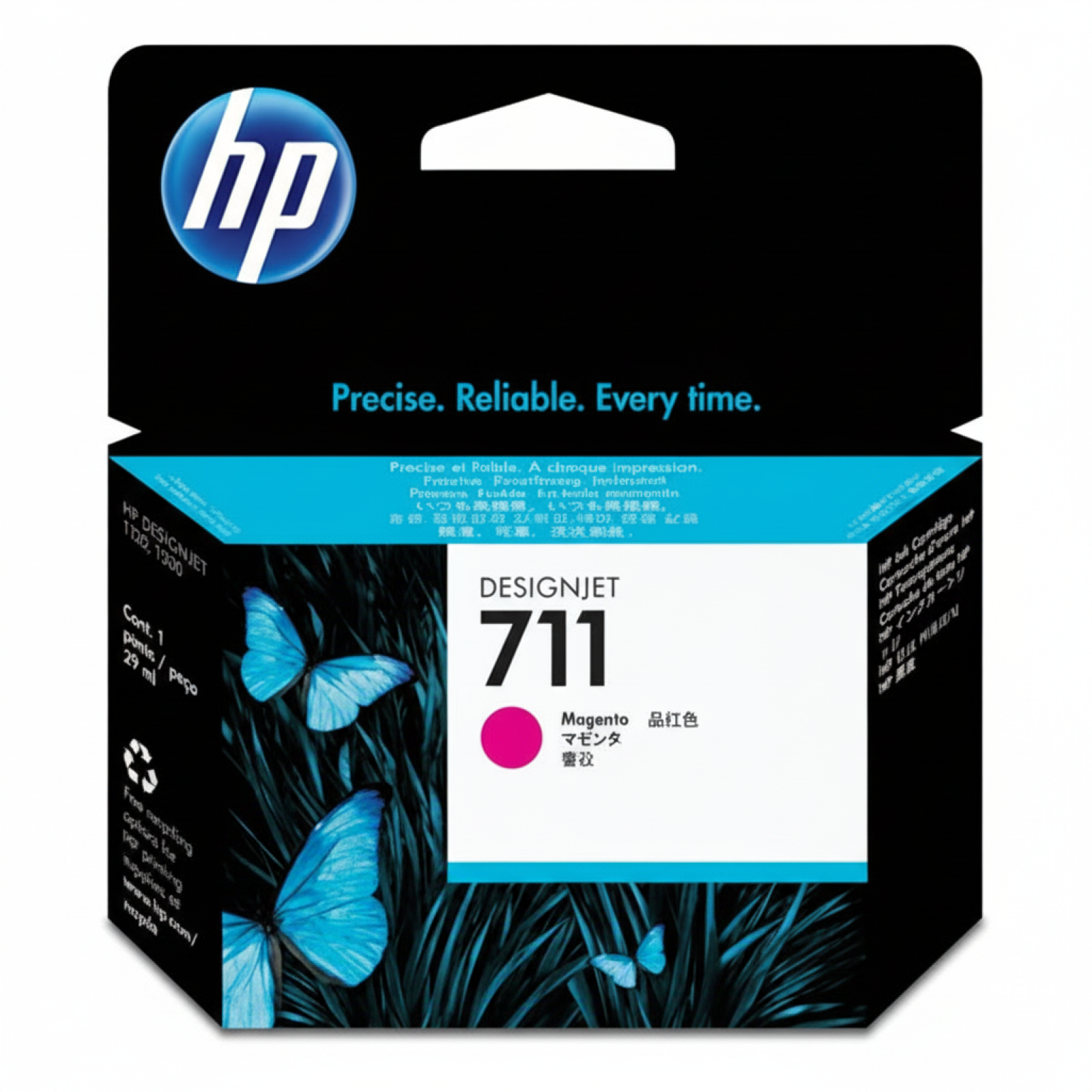 Original OEM Ink Cartridge HP 711 (CZ131A) (Magenta)
