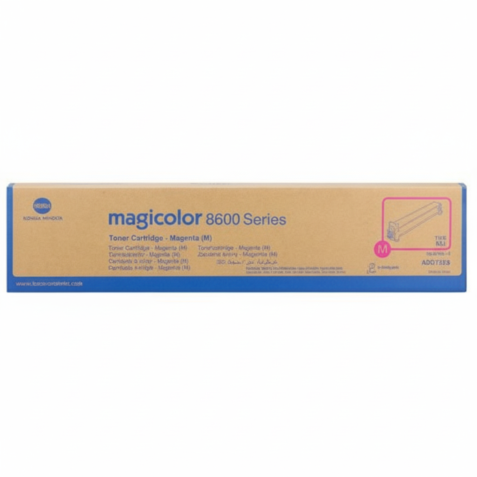 Original OEM Toner KM 8650 M (A0D7353) (Magenta)