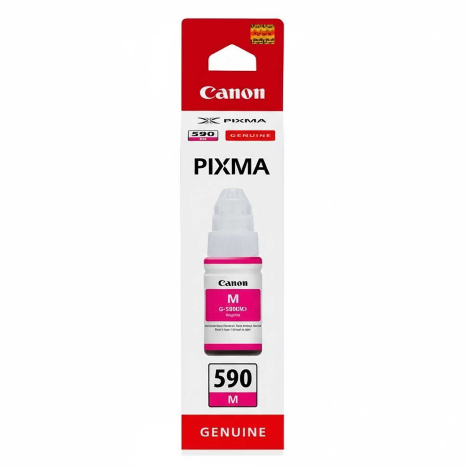 Original OEM Ink Cartridge Canon GI-590 M (1605C001) (Magenta)