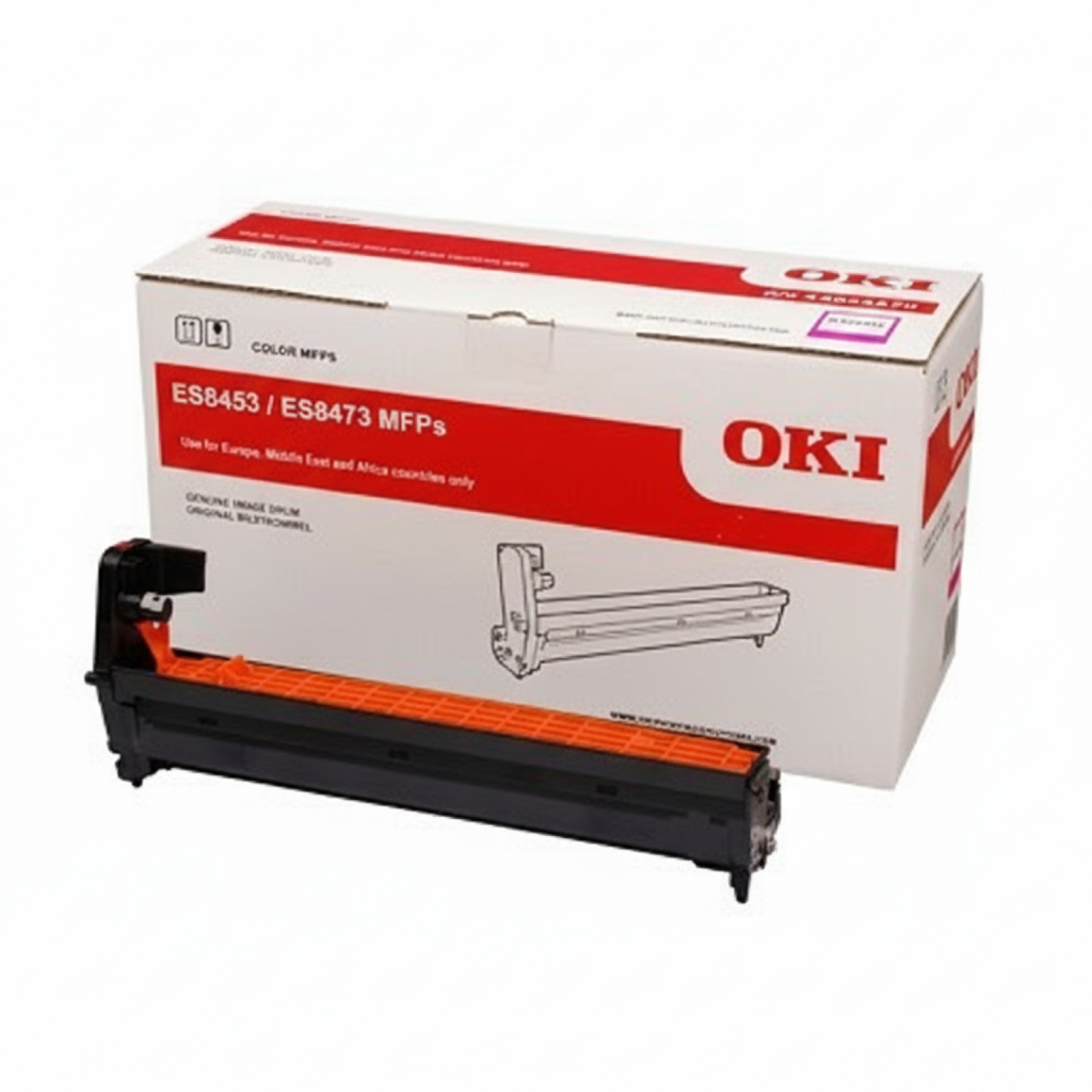 Original OEM Drum Unit Oki ES8453 ES8473 (44844473) (Yellow)