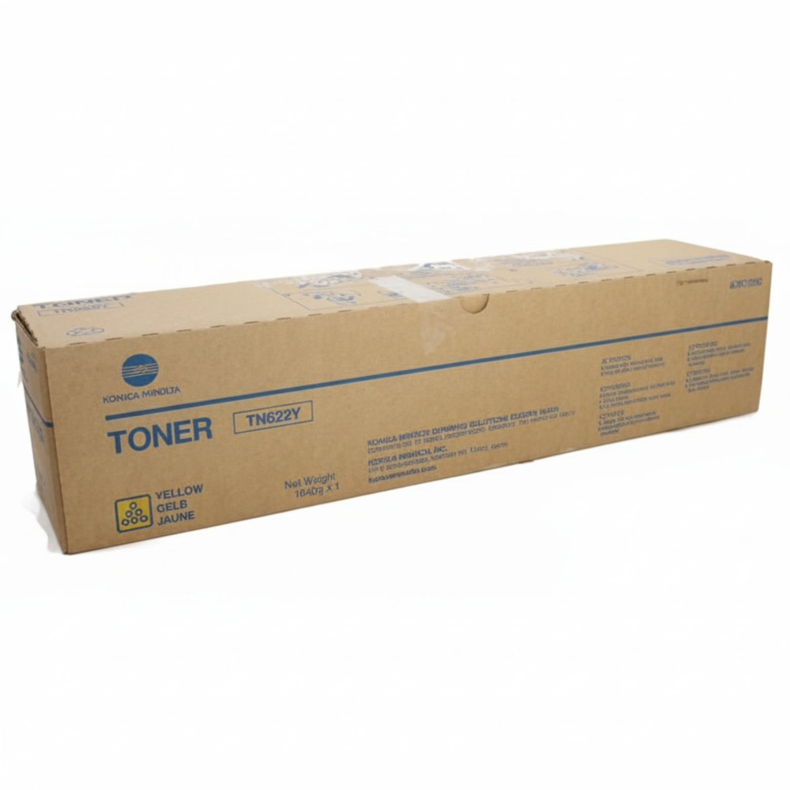 Original OEM Toner KM TN-622Y (A5E7250) (Yellow)