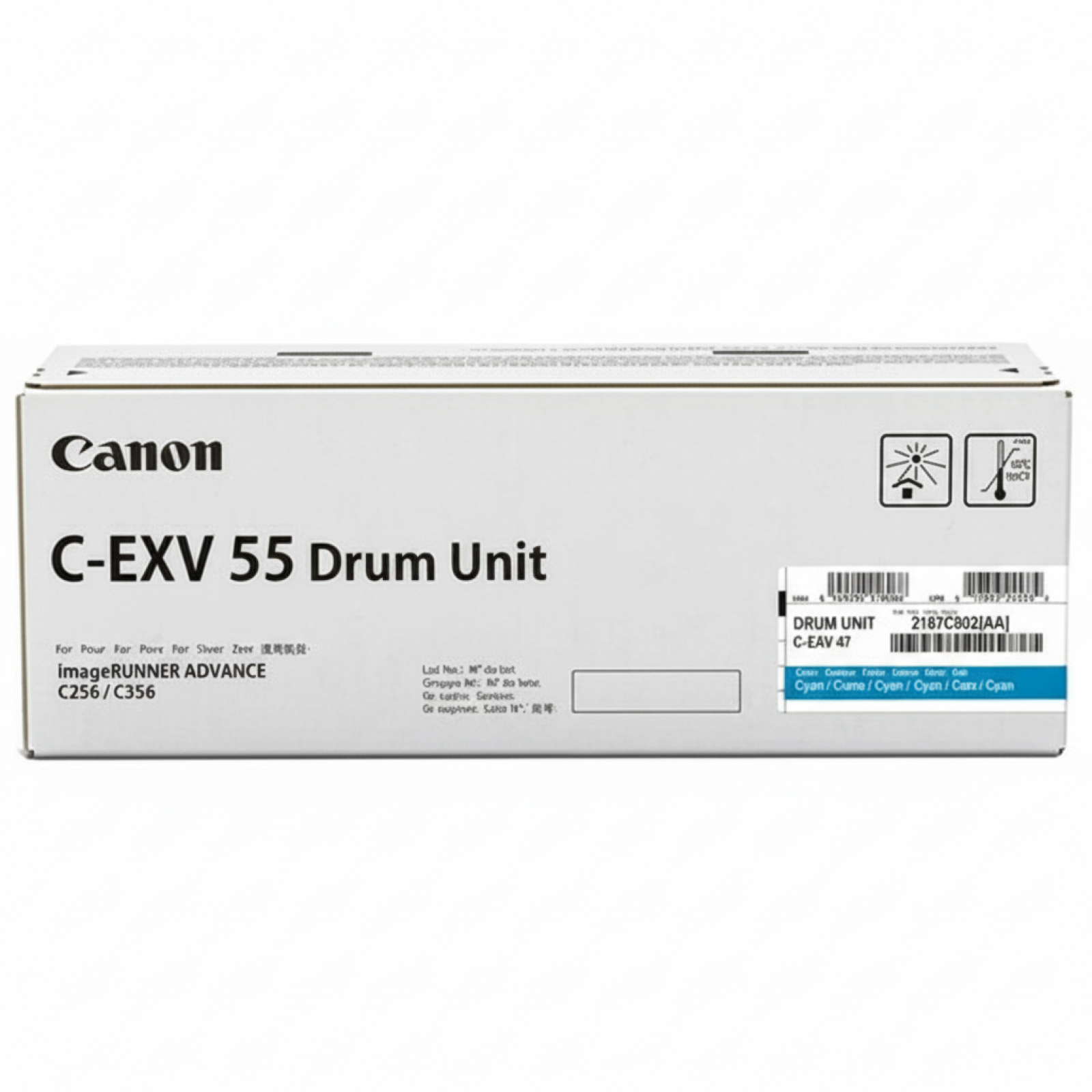 Original OEM Drum Unit Canon C-EXV 55 C (2187C002) (Cyan)
