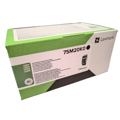 Original OEM Toner Lexmark CX532 K (75M20K0) (Black)