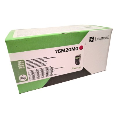 Original OEM Toner Lexmark CX532 M (75M20M0) (Magenta)