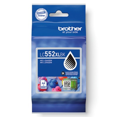 Original OEM Ink Cartridge Brother LC-552 XL BK (LC552XLBK) (Black)