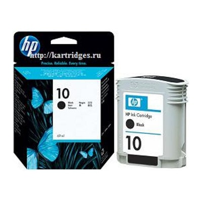 Original OEM Ink Cartridge HP 10 (C4844AE) (Black)