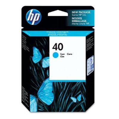 Original OEM Ink Cartridge HP 40 (51640CE) (Cyan)