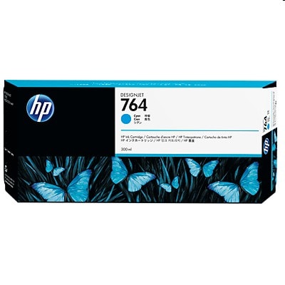 Original OEM Ink Cartridge HP 764 (C1Q13A) (Cyan)