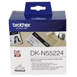 Original OEM Label Brother DK-N55224 (DK-N55224) (White) (54 mm, 30,48 m, White) for Brother QL-1100c