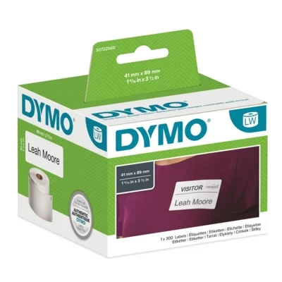 Original OEM Label DYMO LW-11356 (LW11356) (White)