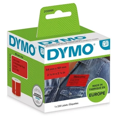 Original OEM Label DYMO LW-2133399 (2133399) (Red)