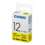 Original OEM Ink Ribbon Casio XR-12FYW (XR12FYW) (Yellow) (12 mm, 5,5 m)