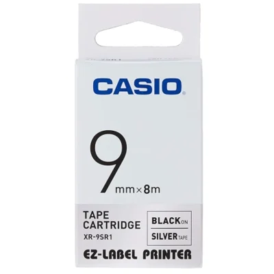 Original OEM Ink Ribbon Casio XR-9X1 (XR9X1) (Transparent) (9 mm, 8 m)