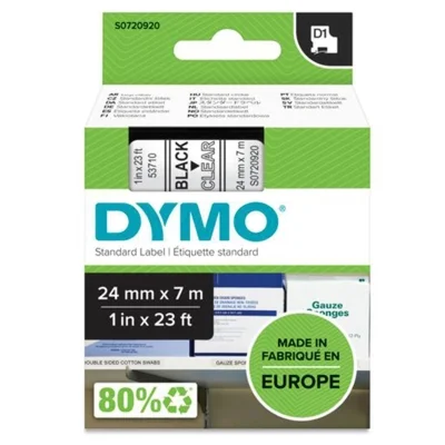 Original OEM Ink Ribbon DYMO D1-53710 (D1-53710) (Transparent) (24 mm, 7 m)