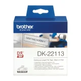 Original OEM Film Tape Brother DK-22113 (DK-22113) (Transparent) (3 mm, 15,24 m) for Brother QL-1100c