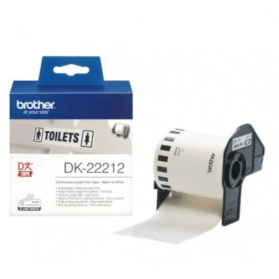 Original OEM Film Tape Brother DK-22212 (DK-22212) (White) (62 mm, 15,24 m)
