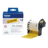 Original OEM Film Tape Brother DK-22606 (DK-22606) (White) (62 mm, 15,24 m) for Brother QL-710WSP