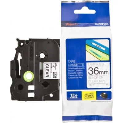 Original OEM Ribbon Brother TZe-161 (TZE161) (Transparent) (36 mm, 8 m, Transparent)