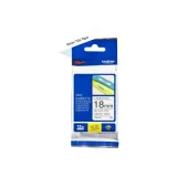 Original OEM Ribbon Brother TZe-241 (TZE241) (White) (18 mm, 8 m, White)