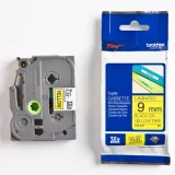 Original OEM Ribbon Brother TZe-621 (TZe621) (Yellow) (9 mm, 9 m)