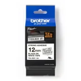 Original OEM Ribbon Brother TZe-S231 (TZES231) (White) (12 mm, 8 m, White)