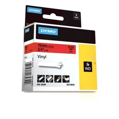 Original OEM Ribbon DYMO 18439 (18439) (Red) (19 mm, 5,5 m, Red)