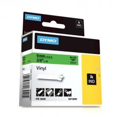 Original OEM Ribbon DYMO 18440 (18440) (Green) (9 mm, 5,5 m, Green)