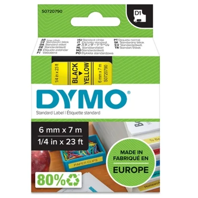 Original OEM Ribbon DYMO D1-43618 (D1-43618) (Yellow) (6 mm, 7 m)