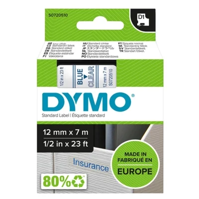 Original OEM Ribbon DYMO D1-45011 (D1-45011) (Transparent) (12 mm, 7 m)