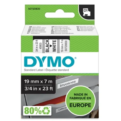 Original OEM Ribbon DYMO D1-45803 (D1-45803) (White) (19 mm, 7 m)