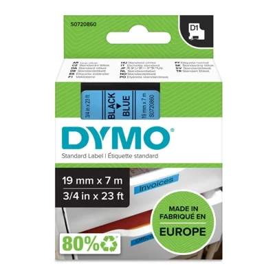 Original OEM Ribbon DYMO D1-45806 (D1-45806) (Blue) (19 mm, 7 m)