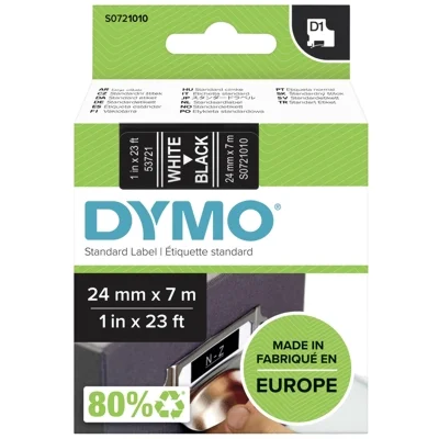 Original OEM Ribbon DYMO D1-53721 (D1-53721) (Black) (24 mm, 7 m)