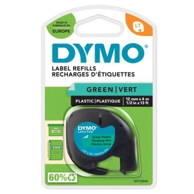 Original OEM Ribbon DYMO LT-91204 (S0721640) (Green) (12 mm, 4 m)