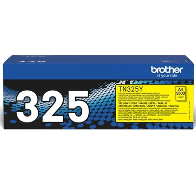 Original OEM Toner Brother TN-325Y (TN325Y) (Yellow)
