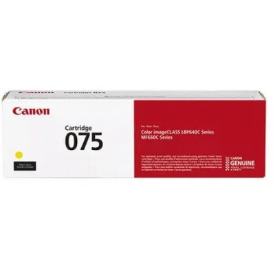 Original OEM Toner Canon CRG-075 (6362C002) (Yellow)