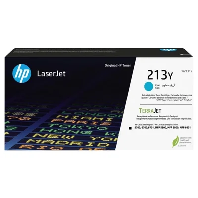 Original OEM Toner HP 213Y (W2131Y) (Cyan)